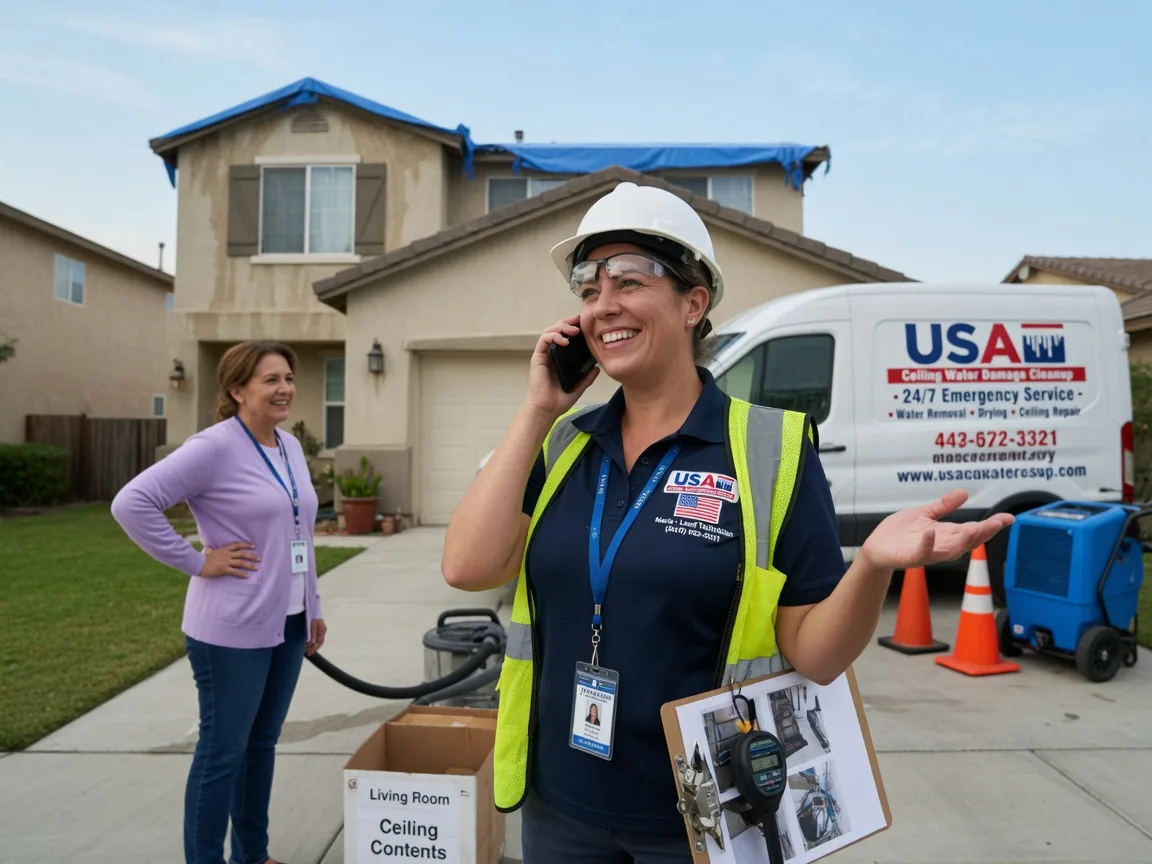 Ceiling Water Damage Restoration Woodlake, CA FAQs